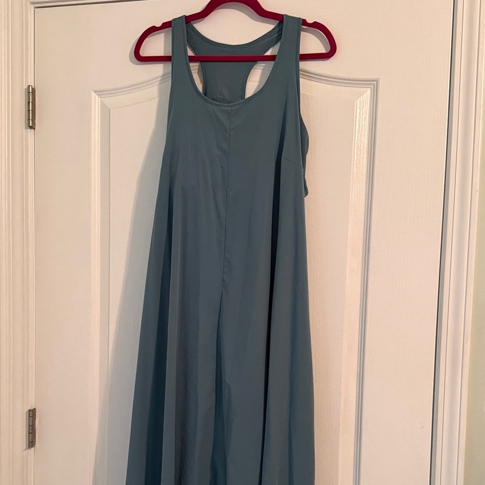 HALARA Blue High-Low Tank Dress